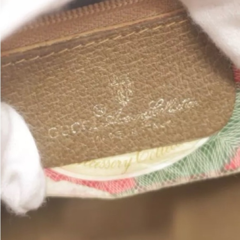 GUCCI Supreme Canvas Web Sherry Line Shoulder Cross Bag GG With Gucci Wa… - Picture 10 of 12